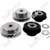 TOTALPARTS 000012052 КОМПЛЕКТ РОЛИКОВ ПРИВОДНЫХ РЕМНЕЙ