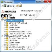 MITSUBISHI CATERPILLAR КАТАЛОГ ЗАПЧАСТЕЙ ПОГРУЗЧИКОВ И СКЛАДСКОЙ ТЕХНИКИ