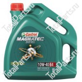 CASTROL 10W40 МОТОРНОЕ МАСЛО MAGNATEC DIESEL 4L