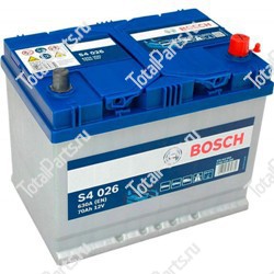 BOSCH 0092S40260 АККУМУЛЯТОРНАЯ БАТАРЕЯ 12V 70AH S4 630A