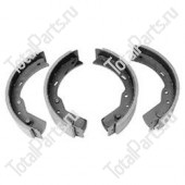 TOYOTA 005910741381 КОМПЛЕКТ ТОРМОЗНЫХ КОЛОДОК