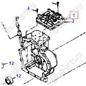 TOTALPARTS 000060375 КРЫШКА-РАСПРЕДЕЛИТЕЛЬ ГДП