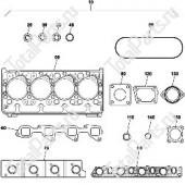 TOTALPARTS 000055215 КОМПЛЕКТ ПРОКЛАДОК ГБЦ