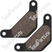 TOYOTA 005911740481 ТОРМОЗНАЯ НАКЛАДКА 2 ШТУКИ