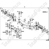 TOTALPARTS 000037191 РУЛЕВОЙ МОСТ В СБОРЕ