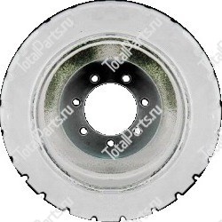 TOTALPARTS 000046709 КОЛЕСО ВЕДУЩЕЕ В СБОРЕ (БЕЛАЯ РЕЗИНА)