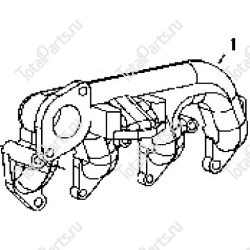 TOTALPARTS 000005528 ВЫПУСКНОЙ КОЛЛЕКТОР