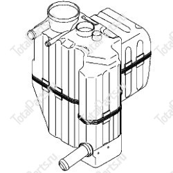 TOTALPARTS 000041342 МАСЛОБАК ГИДРОСИСТЕМЫ