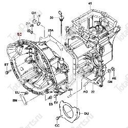 TOTALPARTS 000042105 КОРПУС АКПП