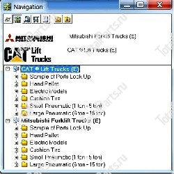 MITSUBISHI CATERPILLAR КАТАЛОГ ЗАПЧАСТЕЙ ПОГРУЗЧИКОВ И СКЛАДСКОЙ ТЕХНИКИ