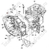 TOTALPARTS 000042105 КОРПУС АКПП