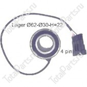 TOTALPARTS 000027694 ПОДШИПНИК С ДАТЧИКОМ