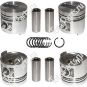 TOTALPARTS 000035312 ПОРШЕНЬ 0.50 (КОМПЛЕКТ НА ДВC)