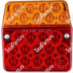 SIZE 101*100*57*220*N ФАРА ЗАДНЯЯ 24V