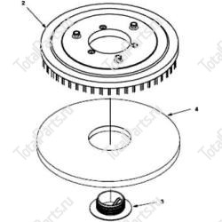 TENNANT 1028768 МОЮЩАЯ ЩЕТКА В СБОРЕ 16.0D