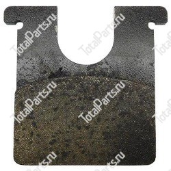 SIZE 100x10.5x95x4.5xNO ТОРМОЗНАЯ НАКЛАДКА | STRAIGHT PAD