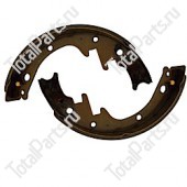 TOYOTA 044761004071 КОМПЛЕКТ ТОРМОЗНЫХ КОЛОДОК 2ШТ.
