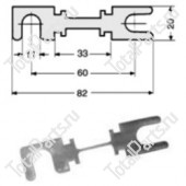 TVH 106TA4925 ПРЕДОХРАНИТЕЛЬ 80AMP