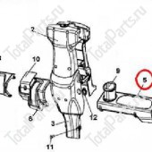 DAEWOO-DOOSAN A401088 КРЫШКА ПАНЕЛИ