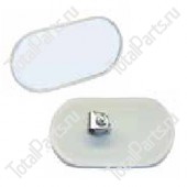 SIZE 203*118*M8x1.25 ЗЕРКАЛО OVAL SHAPE