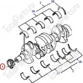 DAEWOO-DOOSAN A333084 ШКИВ КОЛЕНВАЛА