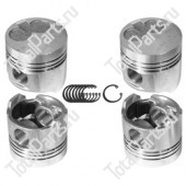 TOYOTA 131017820271 ПОРШЕНЬ STD (КОМПЛЕКТ НА ДВC)