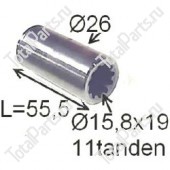 SIZE 26*55.5*15.8*19*11T МУФТА
