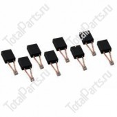 TOTALSOURCE 86655 НАБОР ЭЛЕКТРОЩЕТОК 8ШТ.