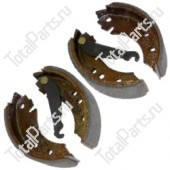 TVH 3055897 КОМПЛЕКТ ИЗ 4-х ТОРМОЗНЫХ КОЛОДОК