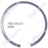 SIZE 120x135x2.5 СТОПОРНОЕ КОЛЬЦО 2x3