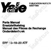 YALE ERP20ATF КАТАЛОГ ЗАПЧАСТЕЙ ДЛЯ ПОГРУЗЧИКА СЕРИИ D807