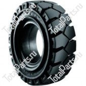 SIZE 7.00-15 ШИНА ЦЕЛЬНОЛИТАЯ С БУРТОМ