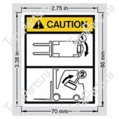 YALE 580058773 НАКЛЕЙКА