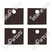 TOTALSOURCE 43539 НАБОР ЭЛЕКТРОЩЕТОК 4ШТ.