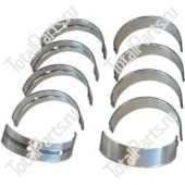 KEY NUMBER BCR05804025 КОМПЛЕКТ ВКЛАДЫШЕЙ КОЛЕНВАЛА 0.25