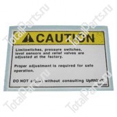 UPRIGHT 66555000 НАКЛЕЙКА