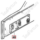 TOYOTA 851081542071 РЕЗИНОВАЯ НАКЛАДКА NO.2