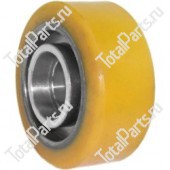 SIZE 130x55x52x16x52x16x6 КОЛЕСО / LOAD WHEEL WITHOUT BEARING