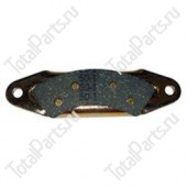 INTRUPA IP2033 ТОРМОЗНАЯ КОЛОДКА