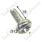 SIZE 12x16 СПЕЦИАЛЬНЫЙ БОЛТ DxL