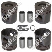 CLARK 1242315 ПОРШЕНЬ 0.50 В СБОРЕ С КОЛЬЦАМИ (КОМПЛЕКТ НА ДВC)