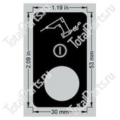 EPW 1DC46224 НАКЛЕЙКА