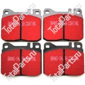 BAKER (LINDE) 1275040400 КОМПЛЕКТ ТОРМОЗНЫХ КОЛОДОК