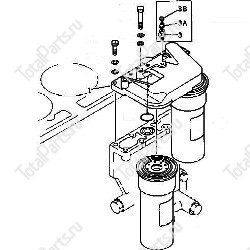 KOMATSU 6127515413 КРЫШКА ФИЛЬТРОВ