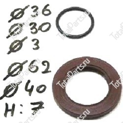 TVH 12037077 НАБОР УПЛОТНЕНИЙ