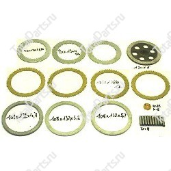 SIZE 90x130x1.7x90x130x1. КОМПЛЕКТ ФРИКЦИОННЫХ ДИСКОВ