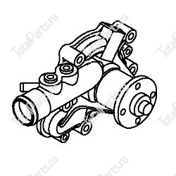 YANMAR 12992742000 ВОДЯНАЯ ПОМПА 4TNV98