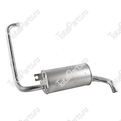 SIZE 2*338*940*167*38*38* ГЛУШИТЕЛЬ | ЗАПЧАСТИ ДЛЯ СКЛАДСКИХ ПОГРУЗЧИКОВ