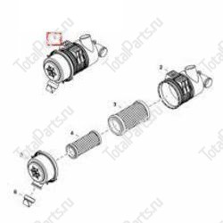 SIZE 67x175x395 КОРОБ ВОЗДУШНОГО ФИЛЬТРА