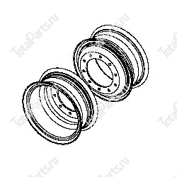 TVH 4203811 ДИСК КОЛЕСНЫЙ ПОД СПАРКУ